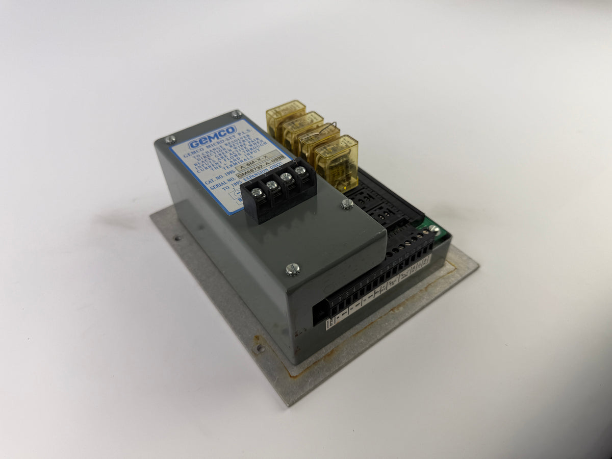 Gemco 1995-A-6M-X-X Patriot Micro-Set PLS Programmable Limit Switch Panel