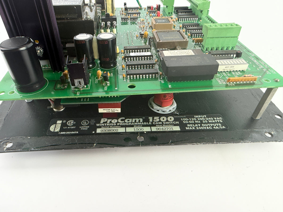 Wintriss ProCam 1500 9642701 Programmable Cam Switch Controller Panel