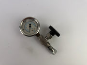 Ritter Engineering Pressure Gauge 0-2000 psi 0-150 bar Stainless Valve