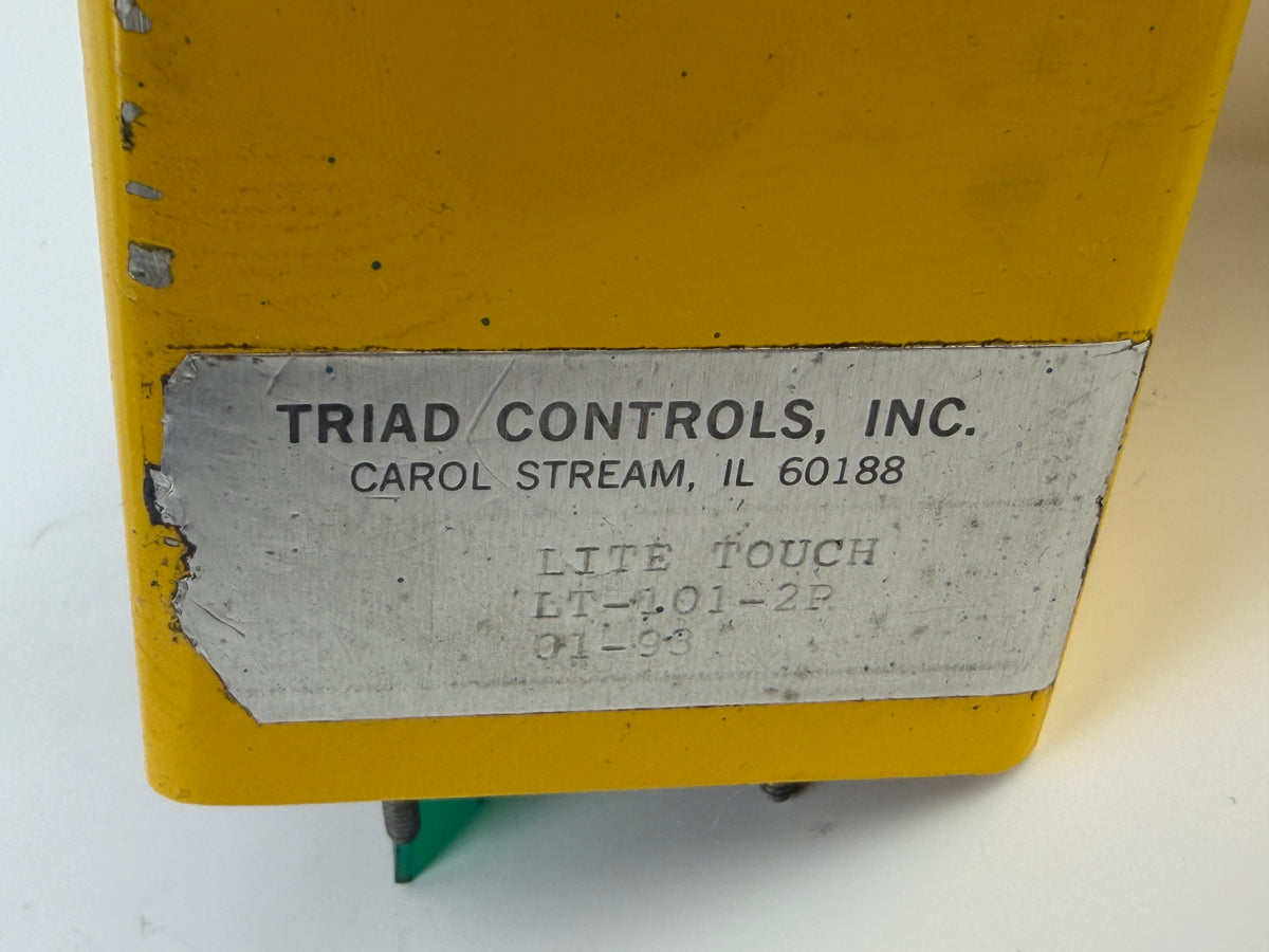 Lot of 2 Triad Controls LT-101-2P-1 Lite Touch Industrial Switch Untested
