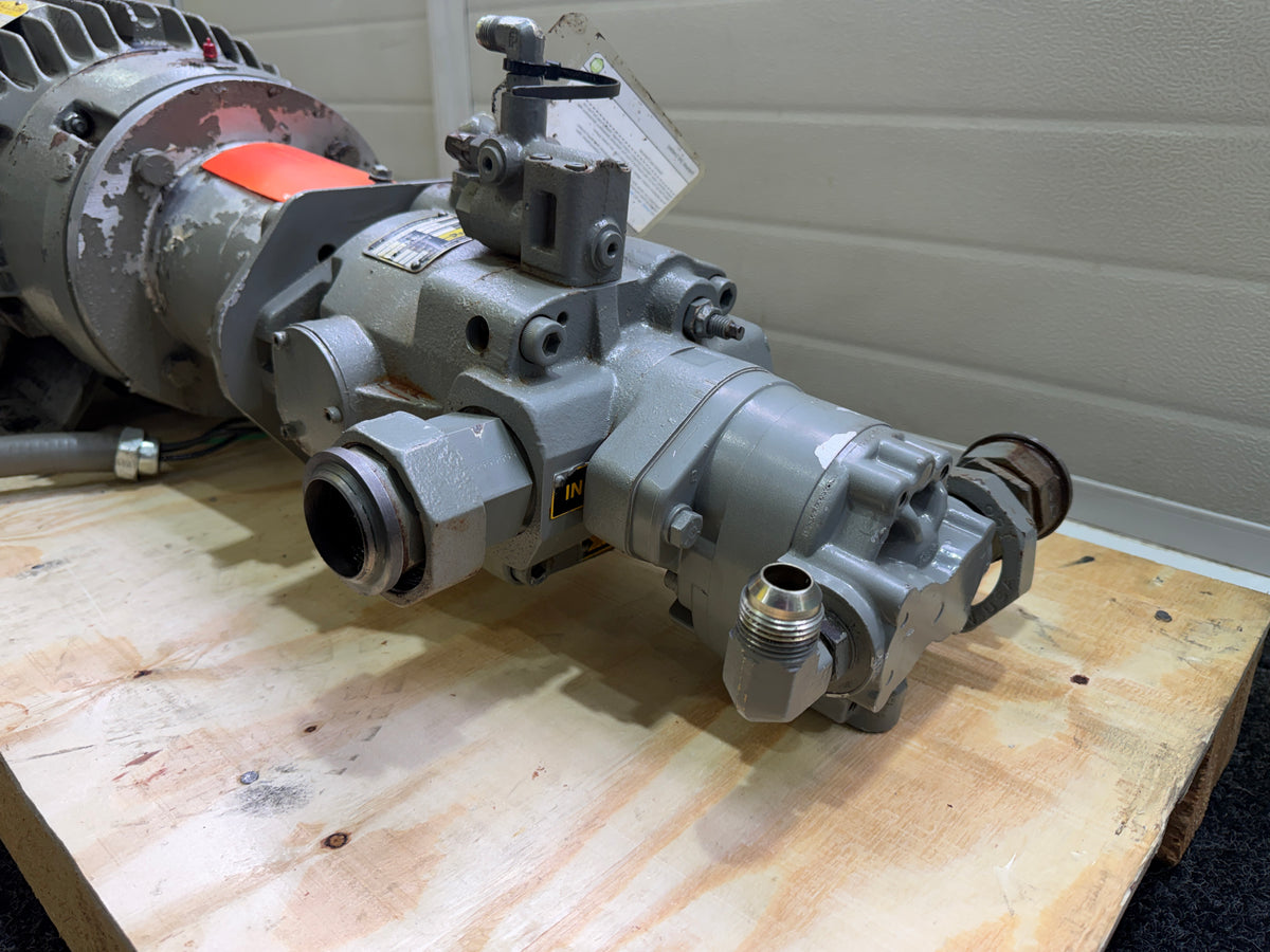 Parker PVP23303R26A2A20 Hydraulic Piston Pump + Baldor CM2333T 15HP Motor 230/460V