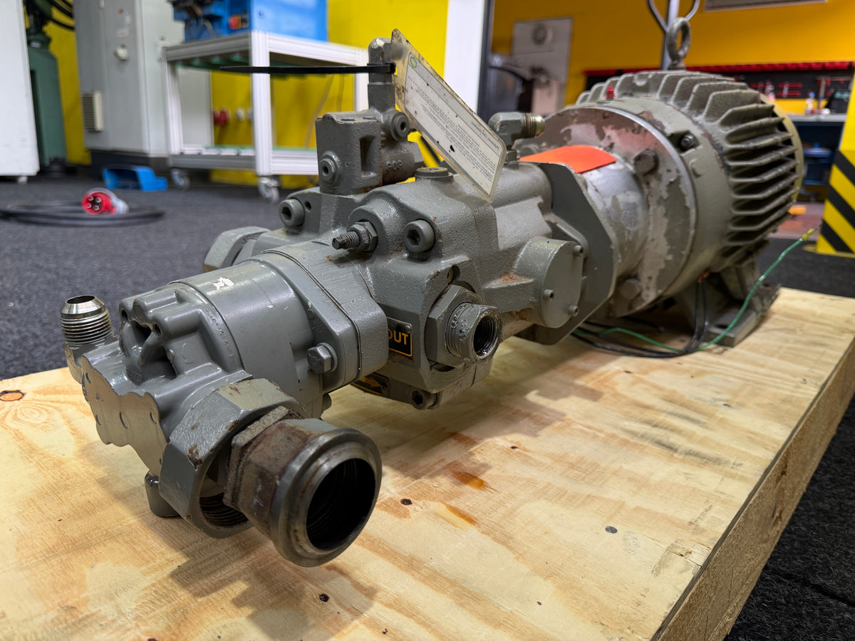 Parker PVP23303R26A2A20 Hydraulic Piston Pump + Baldor CM2333T 15HP Motor 230/460V