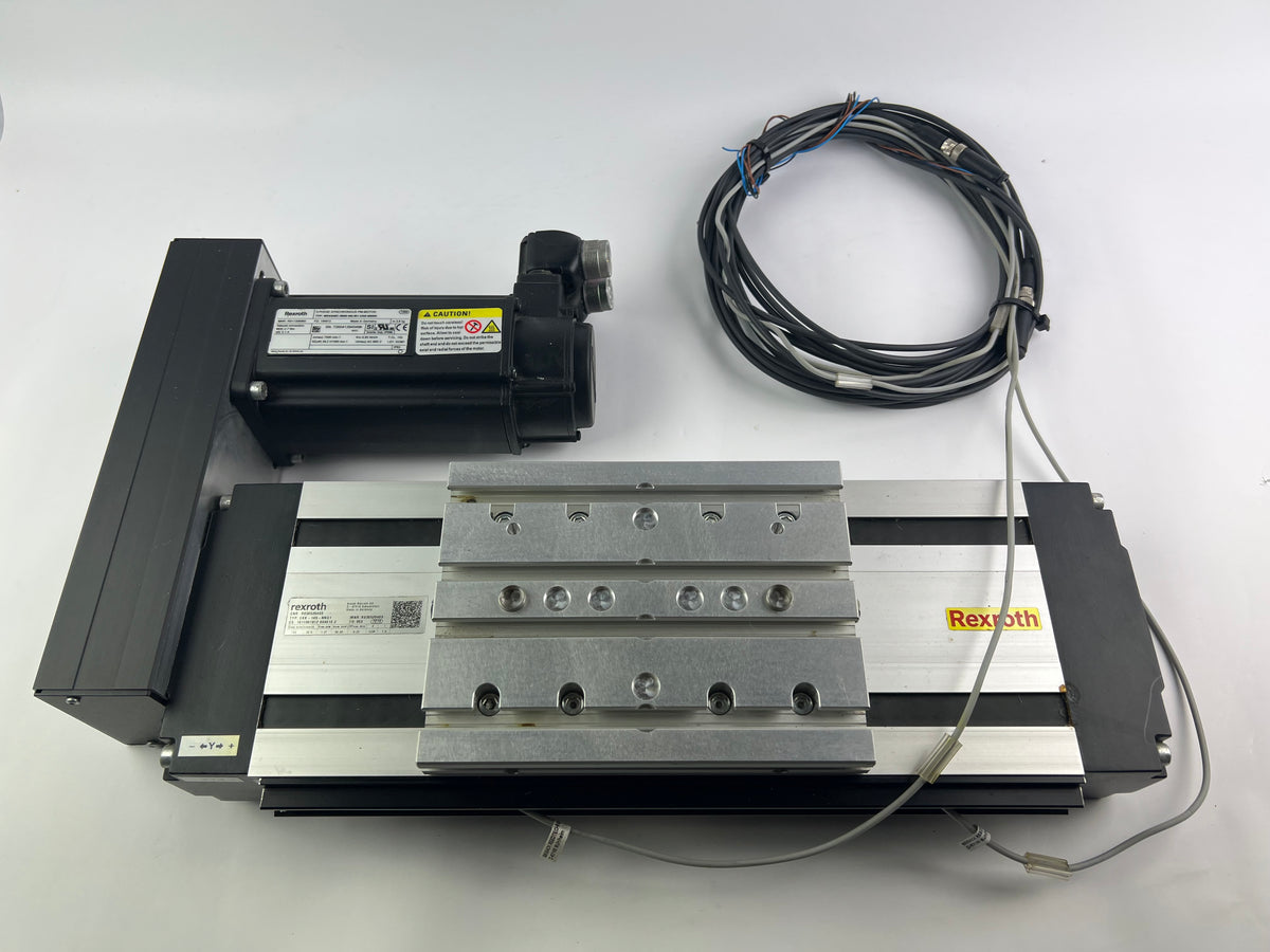 Rexroth R030520403 CKK-145-NNG1 Compact Module + R911306060 MSK040C-0600-NN-M1-UG0-NNNN Motor + 2 Cables + Sensors