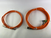 Rexroth R030520403 CKK-145-NNG1 Compact Module + R911306060 MSK040C-0600-NN-M1-UG0-NNNN Motor + 2 Cables + Sensors