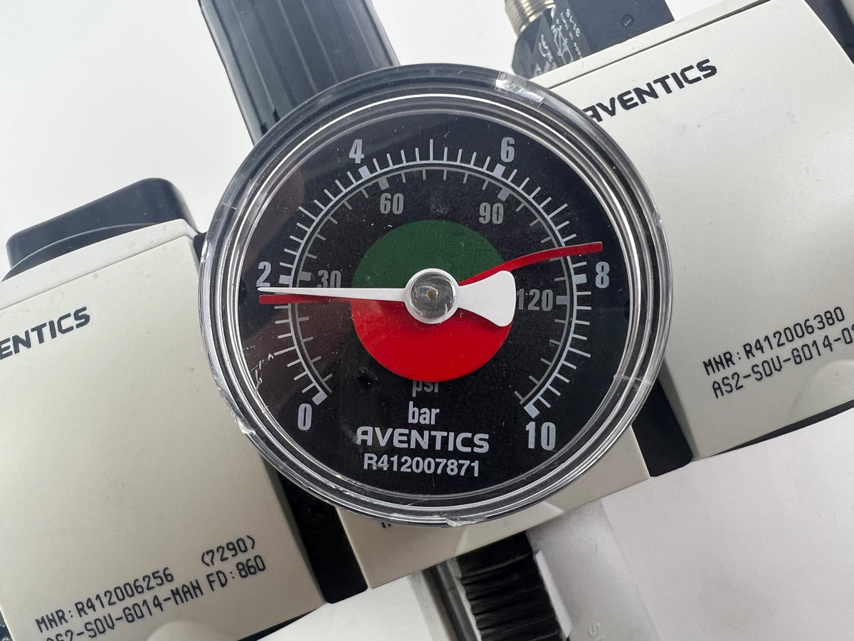 Aventics R412006256 R412006175 R412006380 R412006272 R412006250 + R412010767 Pressure Regulating Valves