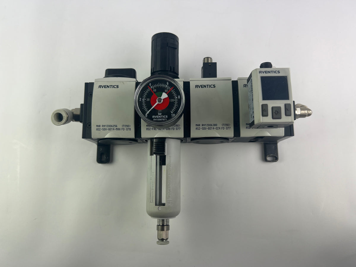 Aventics R412006256 R412006175 R412006380 R412006250 + R412010767 Pressure Regulating Valves