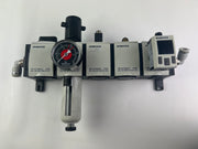 Aventics R412006256 R412006175 R412006380 R412006272 R412006250 + R412010767 Pressure Regulating Valves + 2 Cables 1,5m long