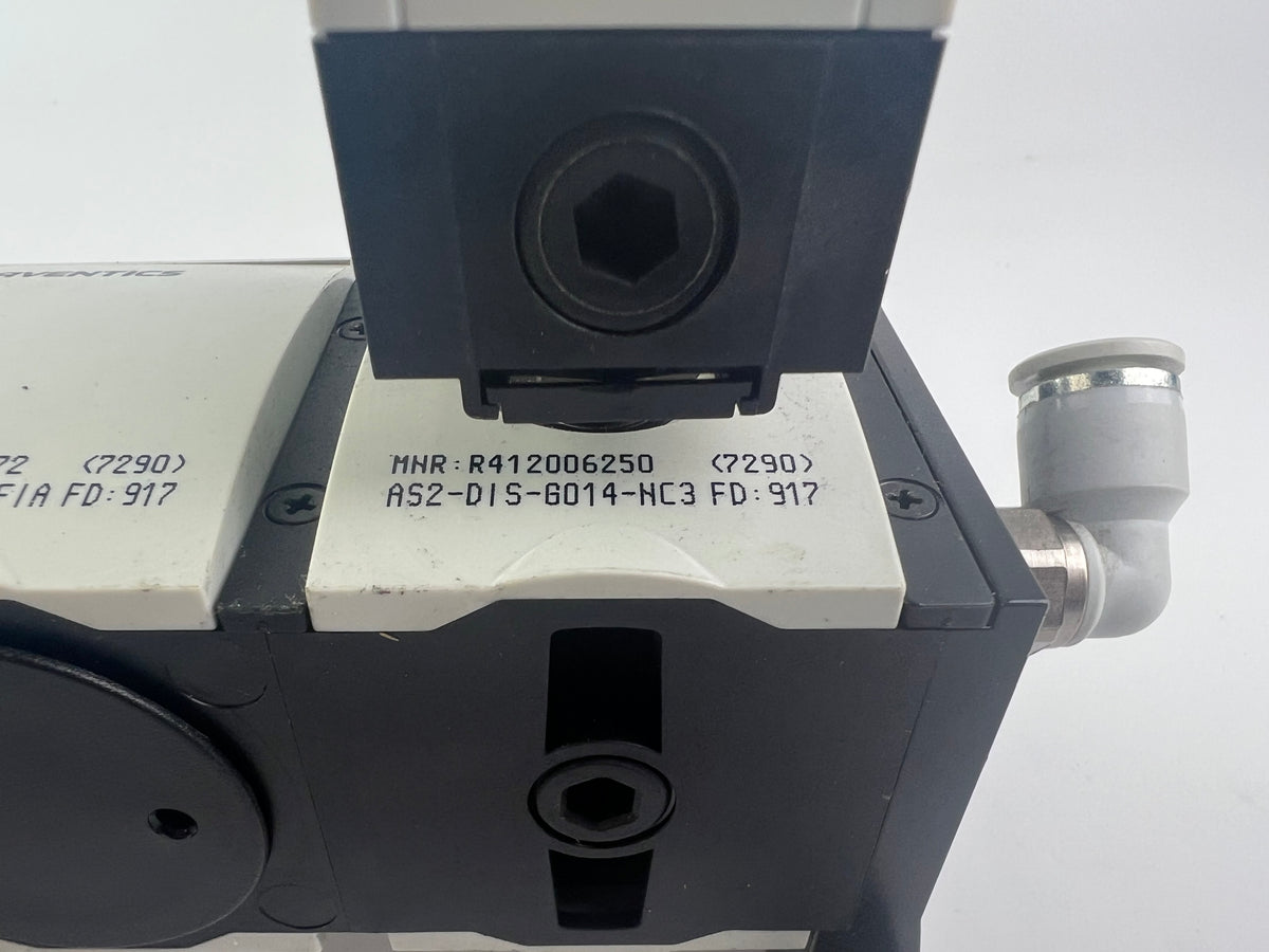 Aventics R412006256 R412006175 R412006380 R412006272 R412006250 + R412010767 Pressure Regulating Valves + 2 Cables 1,5m long