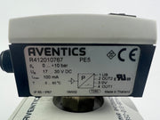 Aventics Pressure Regulating Valves R412006256 R412006175 R412006380 R412006250 + R412010767 + 2 Cables 230cm