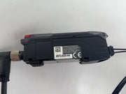 Keyence FS-N41C Fiber Optic Sensor + 2x FU-52TZ Heads with 2.5m Cable