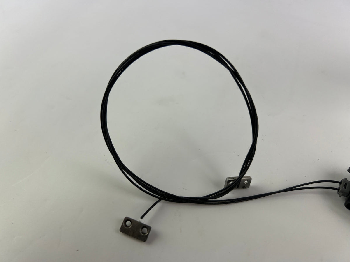 Keyence FS-N41C Fiber Optic Amplifier + 2 Sensor Heads + 190cm Cable (No Plastic Cover)