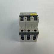 1x Siemens 5SY4306-7 3 Pole MCB C6 6A Circuit Breaker 10kA 400V AC