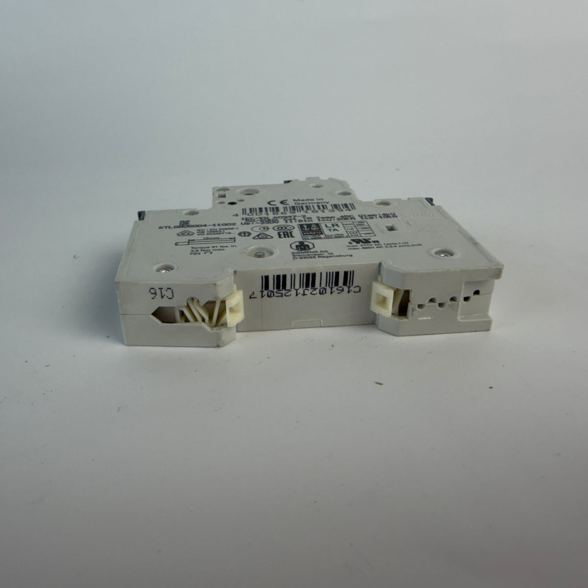 1x Siemens 5SY4116-7 MCB C16 16A 1 Pole Circuit Breaker 10kA 230/400V