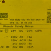 Phoenix Contact PSR-MC82-5NO-1NC-1DO-24DC-SC Safety Relay Module SIL3