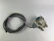 SMC SS5Y5-10-5880 Manifold + 2x SY5101R-5UF1 + 1x SY5201R-5UF1 Valves