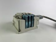 SMC SS5Y5-10-5880 Manifold + 2x SY5101R-5UF1 + 1x SY5201R-5UF1 Valves