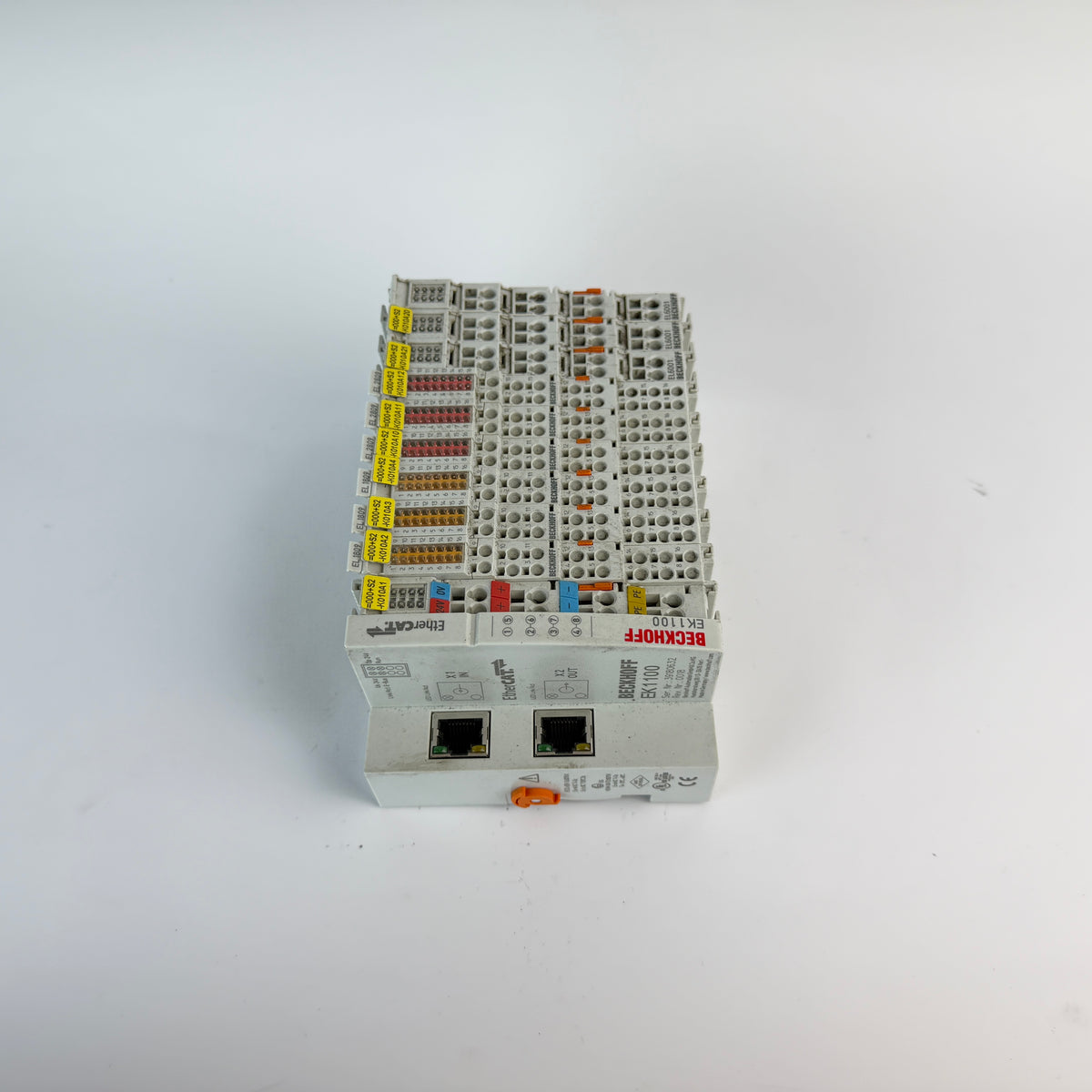Beckhoff EK1100 EtherCAT Coupler w/ 3x EL1809 3x EL2809 3x EL6001 I/O