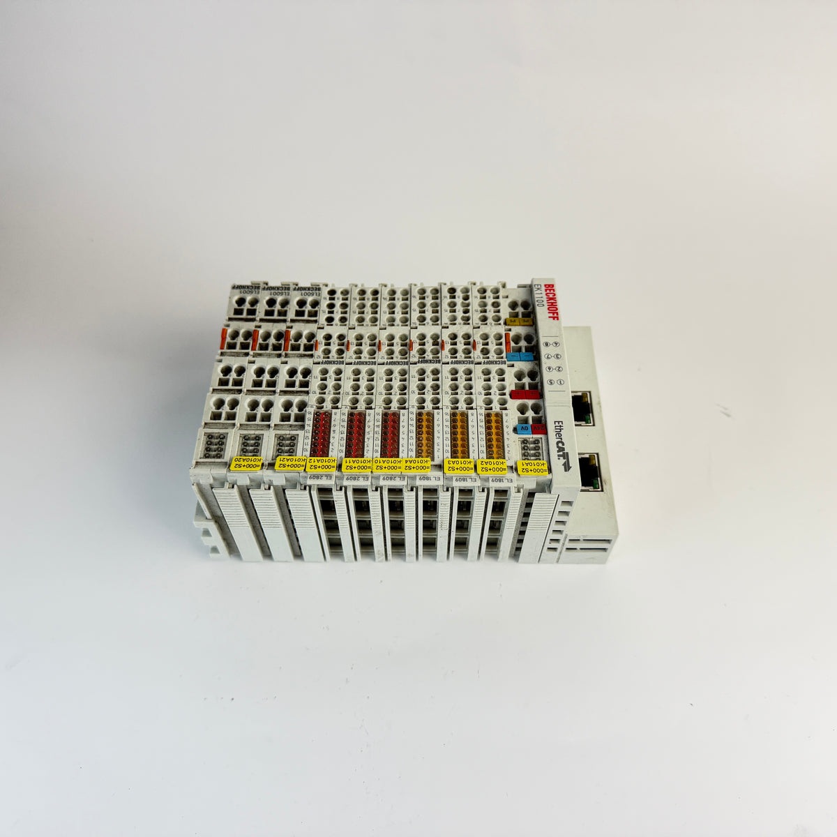 Beckhoff EK1100 EtherCAT Coupler w/ 3x EL1809 3x EL2809 3x EL6001 I/O