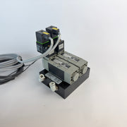 AVENTICS Dual 5/2 Directional Valve R422 002 577 w/ Island R422 003 624 Sensors Coils