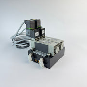 AVENTICS Dual 5/2 Directional Valve R422 002 577 w/ Island R422 003 624 Sensors Coils