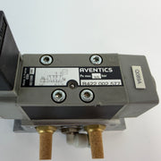AVENTICS R422 002 577 Pneumatic Valve w/ Coil 1824210223 Sensor 275cm Cable