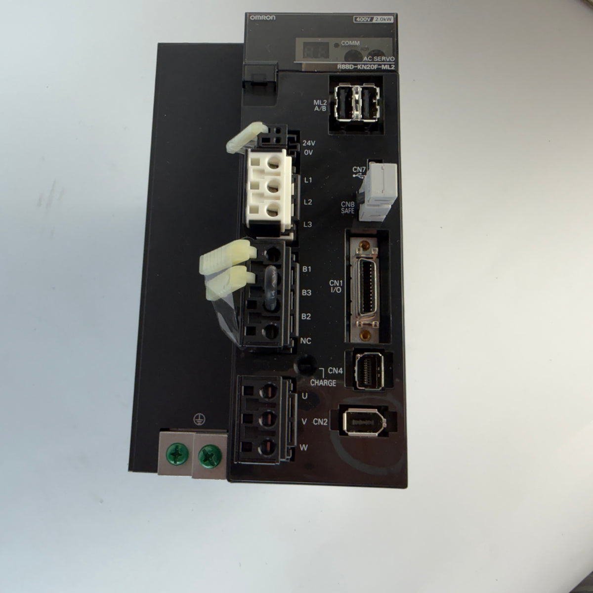 Omron R88D-KN20F-ML2 Accurax G5 2kW 400V AC Servo Driver MECHATROLINK-II