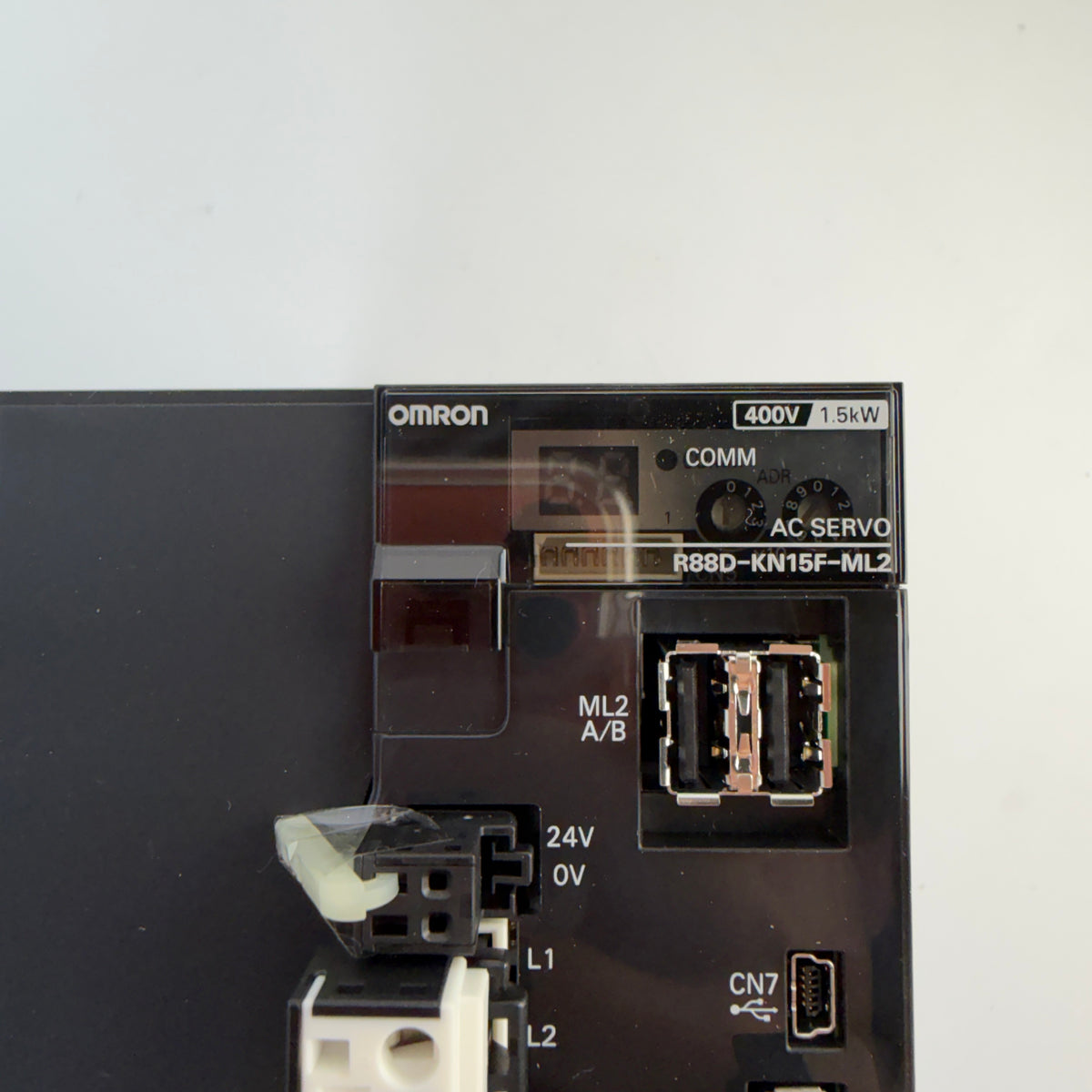Omron R88D-KN15F-ML2 Accurax G5 1.5kW 400V AC Servo Driver MECHATROLINK-II