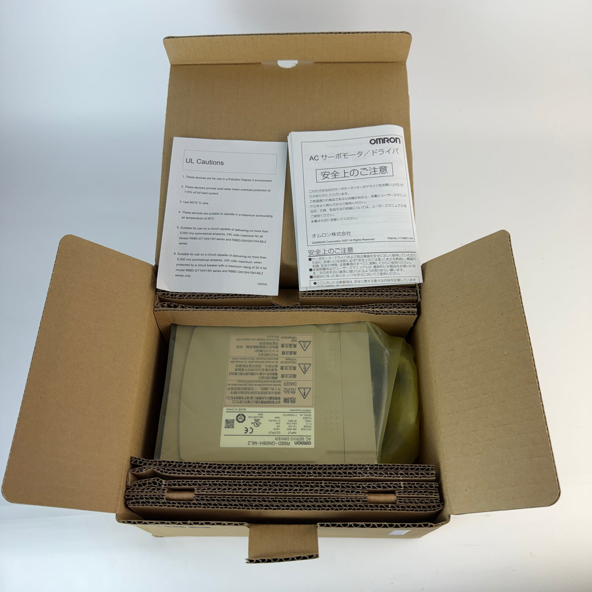 Omron R88D-GN08H-ML2 G-Series 750W 200-240V AC Servo Driver MECHATROLINK-II