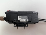 Keyence FS-N41C Fiber Sensor Amplifier + 2x FU-54TZ Fiber Units + 220cm Cable