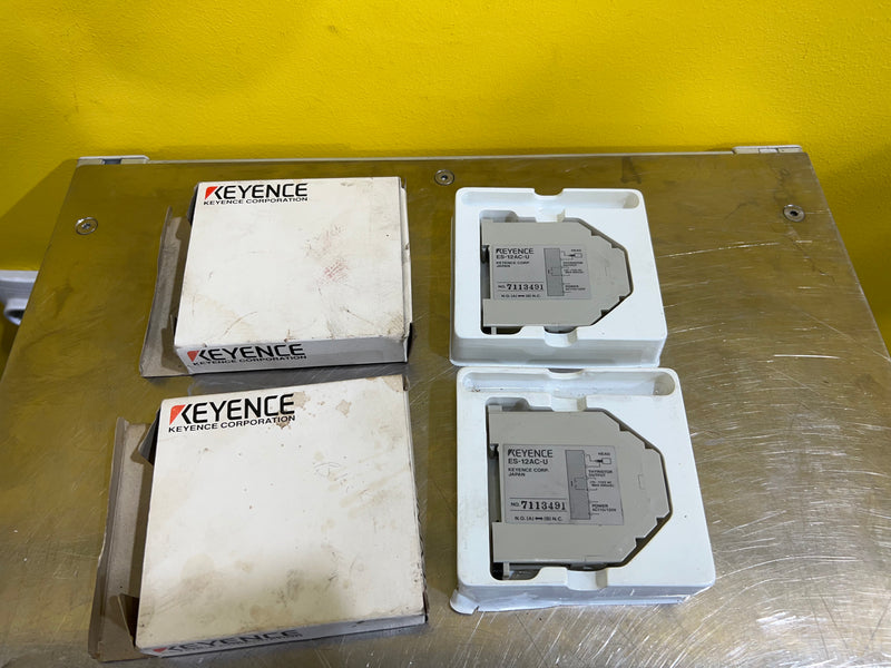 KEYENCE ES-12AC-U Proximity Switch Amplifier