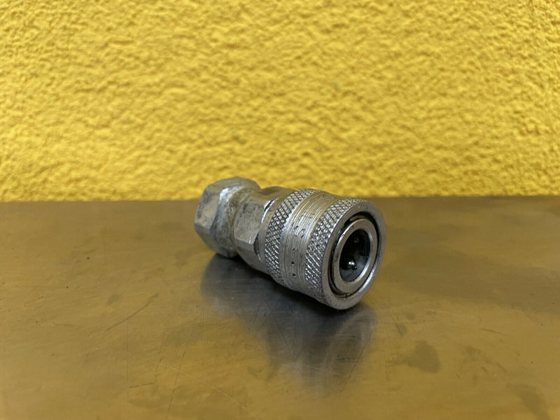 Hydraulic Quick Connect Hose Coupling, Socket, 6600 Series, Steel