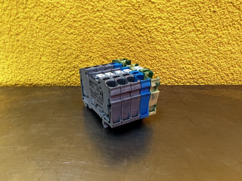WAGO DIN Rail Terminal Block – IEC 60947-7-1 Reihenklemme