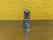 1x H3-63-BSPP Parker Steel Female Hydraulic Quick Connect Coupling, G 3/8 Female