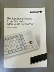 Cherry G84-4400 Compact Keyboard with Integrated Touchpad – G844400LUBEU0