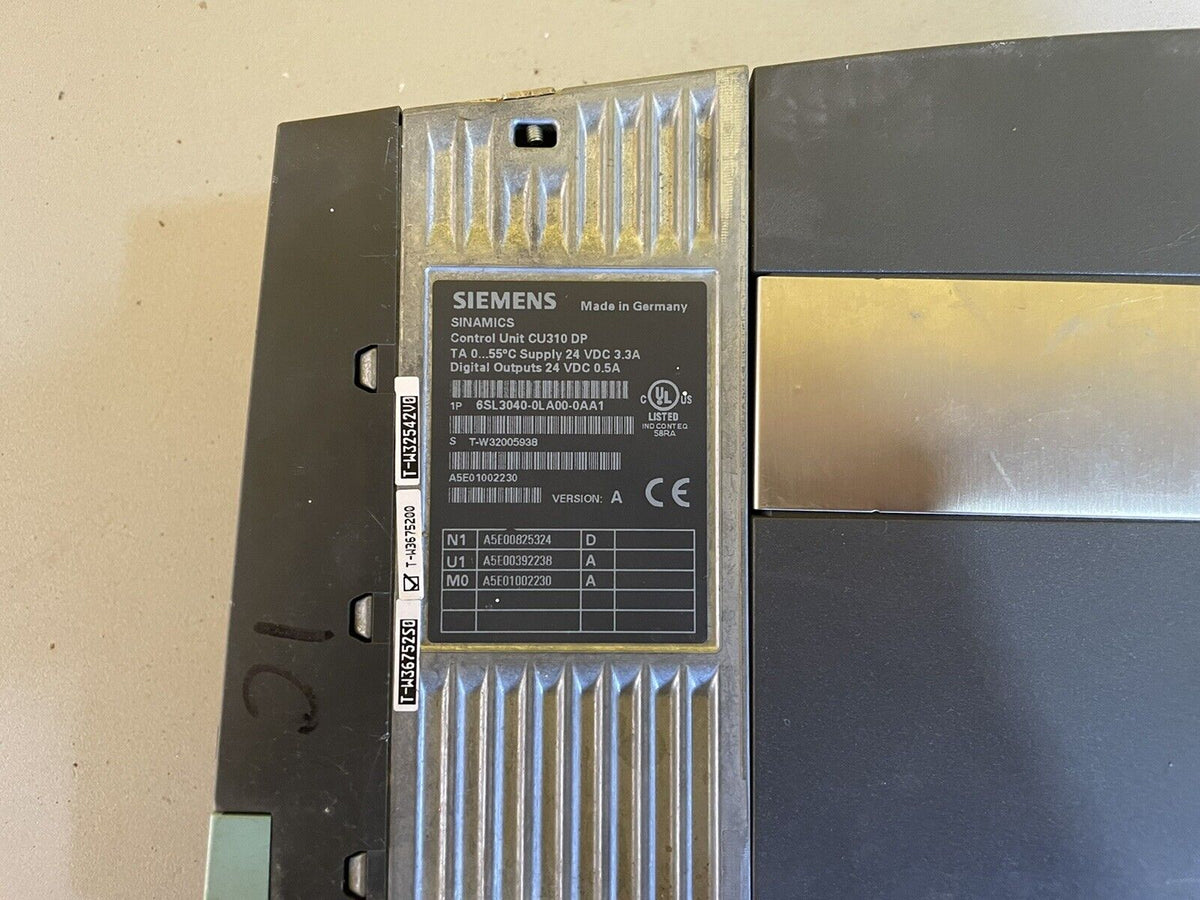 Siemens Control Unit CU310 DP & Power module 340 6SL3040-0LA00-0AA1